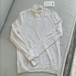 Sézane Tullio Pullover Ecru